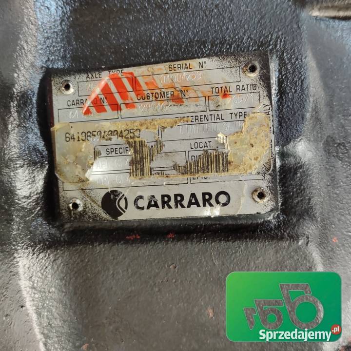 Pochwa mostu Obudowa osi 11817 Carraro JLG 2505 Wilkowo