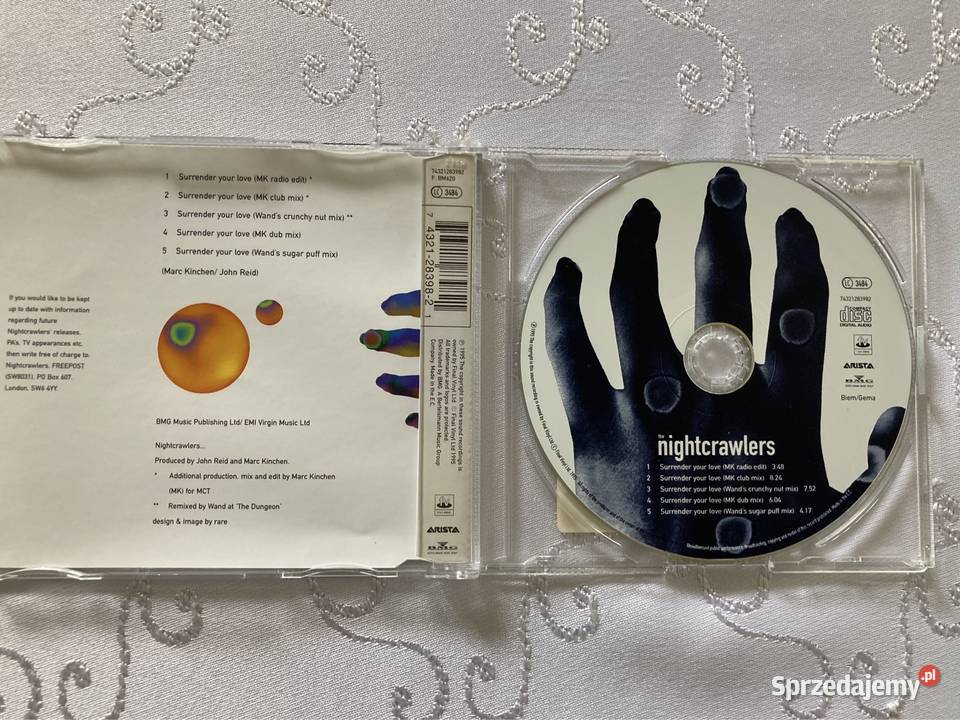 Płyta CD The Nightcrawlers feat John Reid Czerwionka-Leszczyny sprzedam