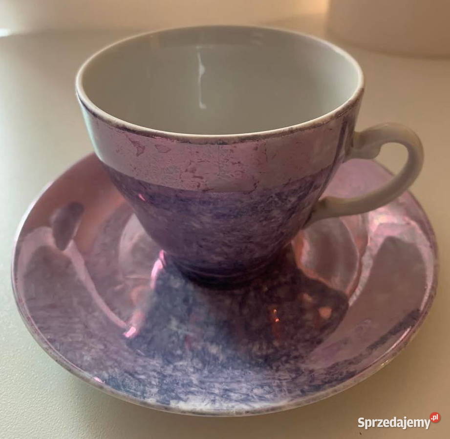 Porcelanowy serwis kawowy Włocławek PRL podlaskie Suwałki sprzedam