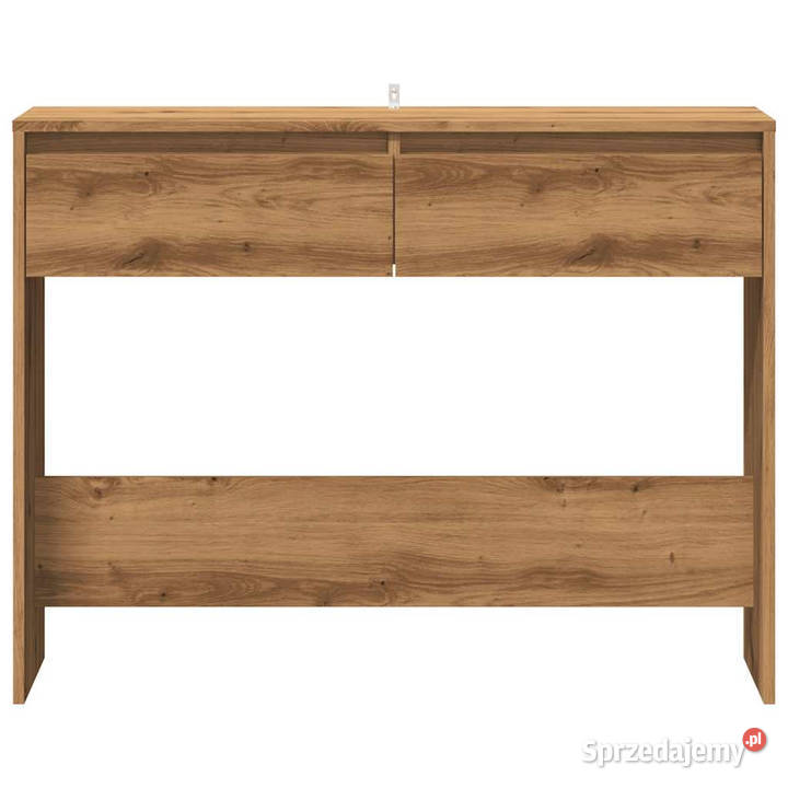 Stolik konsolowy dąb artisan 100x35x765 WM856785 Warszawa