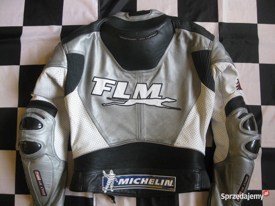 Kombinezon motocyklowy skórzany FLM RACE SUIT Mielec