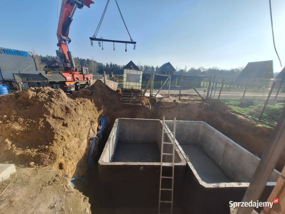 Szamba Betonowe Zbiorniki PPOŻ Piwnice Ziemianki Grodzisk Wielkopolski