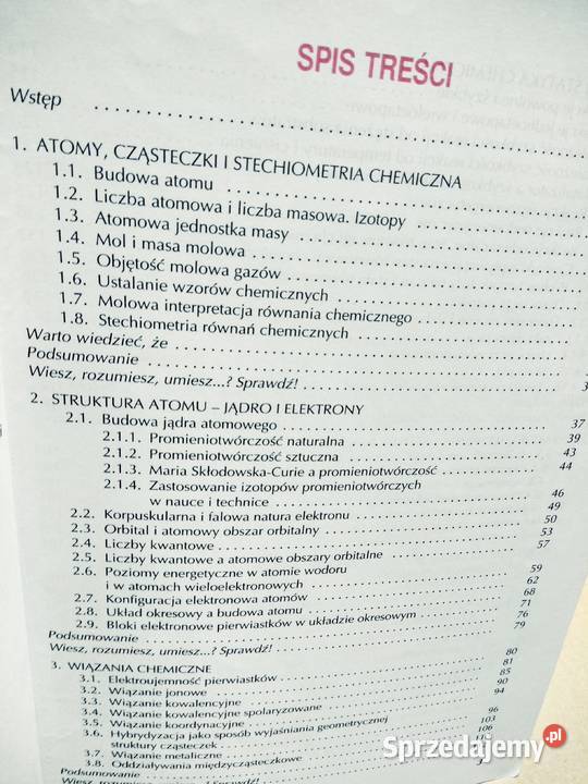Chemia 1 żak rozszerzony podręcznik Warszawa