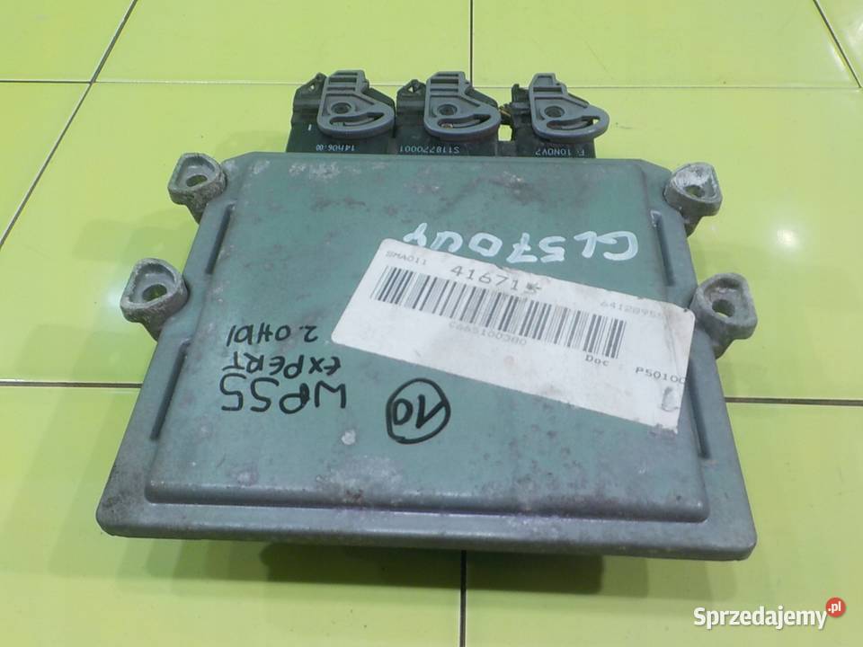 EXPERT II 20 HDI 07r VAN sterownik komputer Silniki i osprzęt Suków