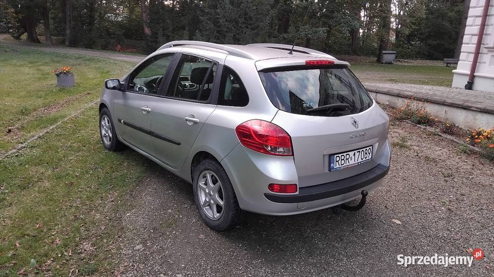 Renault Clio III GrandTour 15 DCI 85 2008r Kombi hak Miejsce Piastowe