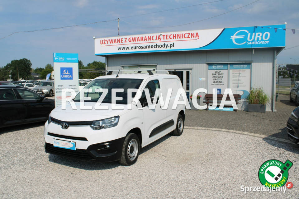 Toyota Proace City Active 15D4t Vat1 FVat centralny zamek Warszawa