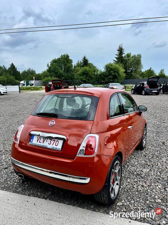 Fiat 500 welurowa tapicerka Tomaszów Lubelski
