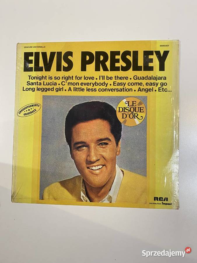 Winyl Elvis Presley Le Disque DOr 1977 płyta winylowa Wrocław
