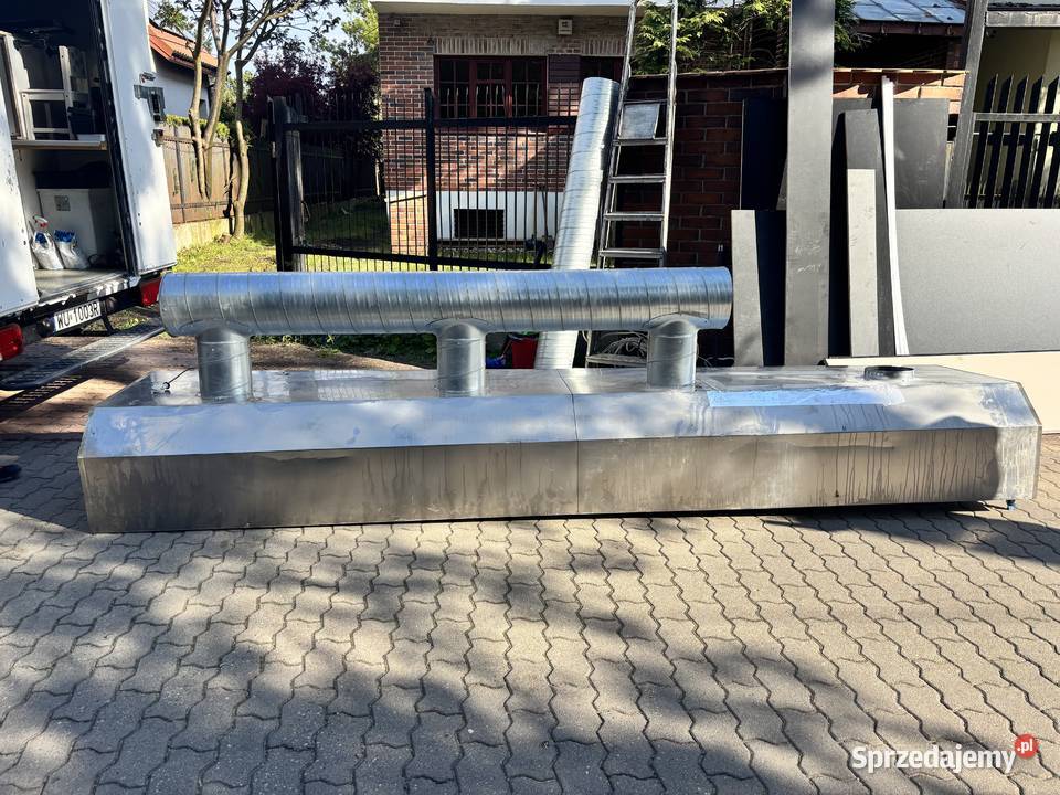 Okap gastronomiczny przyścienny 37m Warszawa