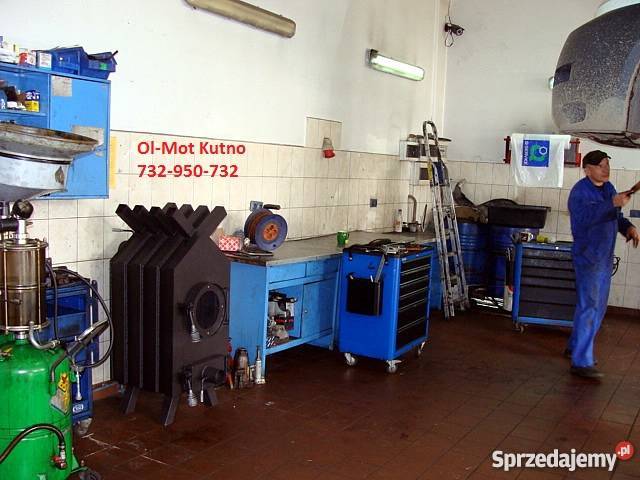 Piec nadmuchowy 15 KW z szamotem jedyn wzór w Kutno