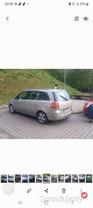 Opel zafira 19 tdi 150 koni 300000km Gdynia