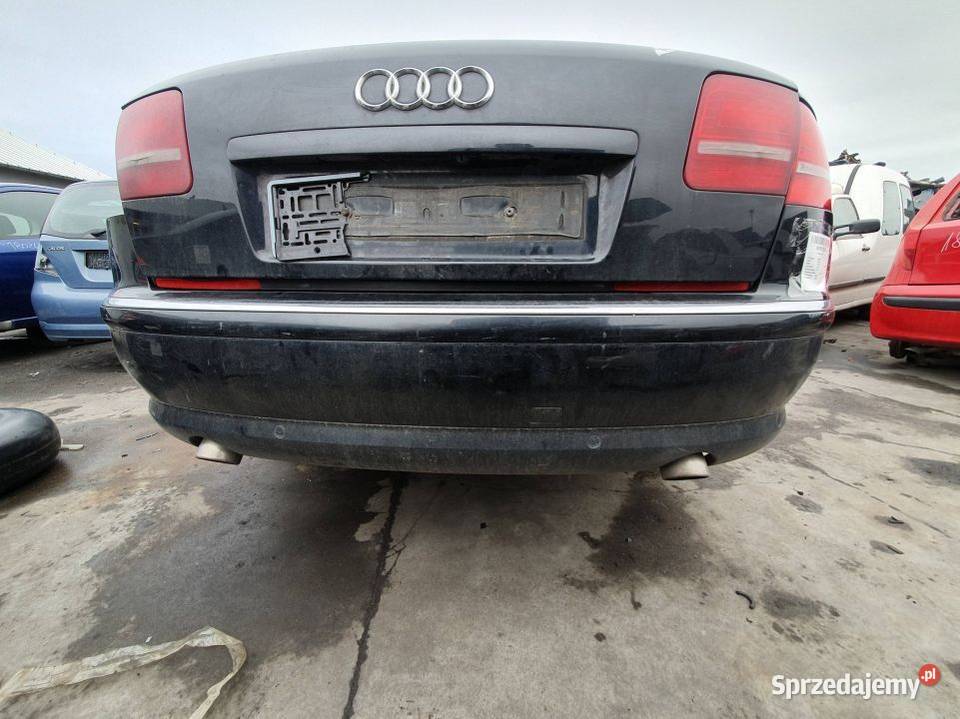 ZDERZAK TYŁ AUDI A8 D3 LZ9Y Lipno sprzedam