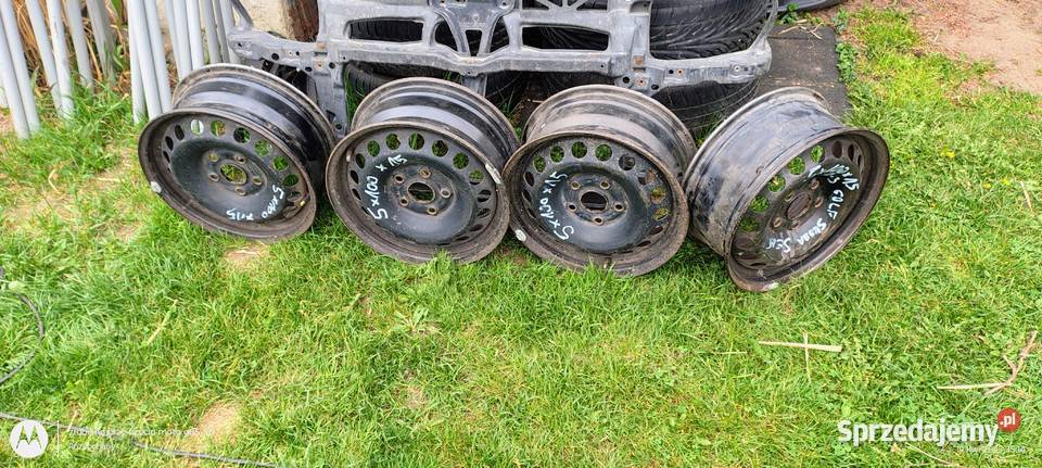 Felgi stalowe 15 5 x 100 VW Audi seat Skoda Lubin