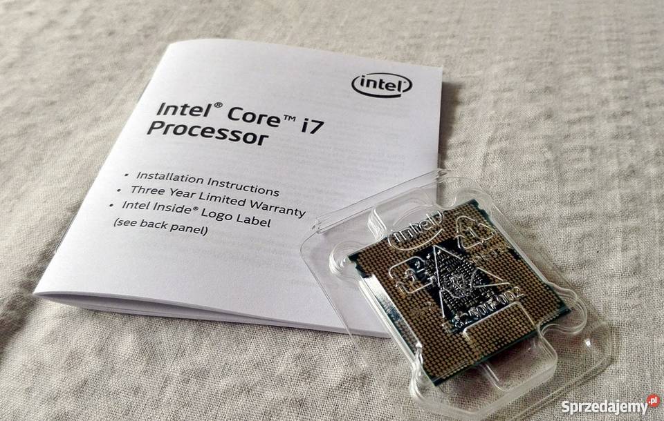 Procesor Intel Core i76700K Unlock NOWY Sosnowiec
