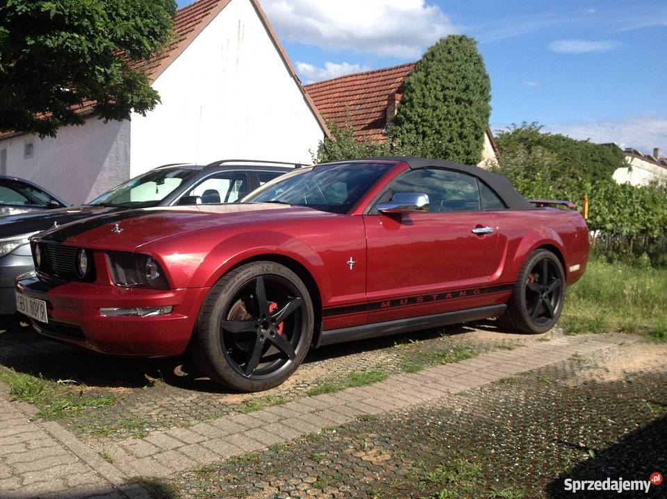 FORD MUSTANG KABRIO 40 V6 GAZ SUPER STAN ZAMIANA sprzedam