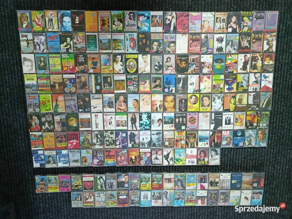 kolekcja kaset magnetofonowych ponad 300 sztuk Pozostałe Rzeszów sprzedam