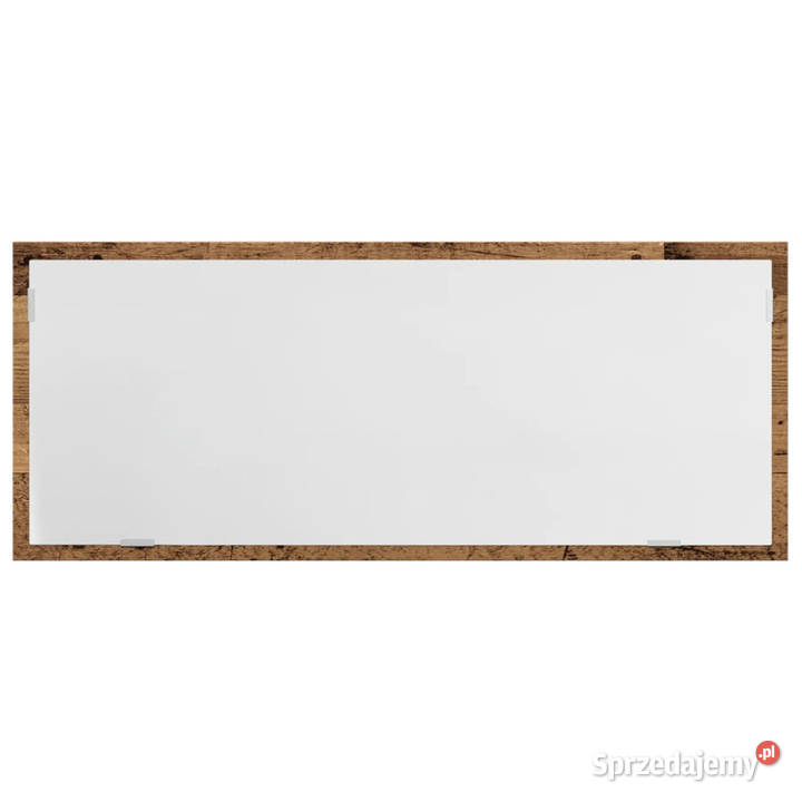 Lustro łazienkowe z LED stare drewno 100x85x37 Warszawa