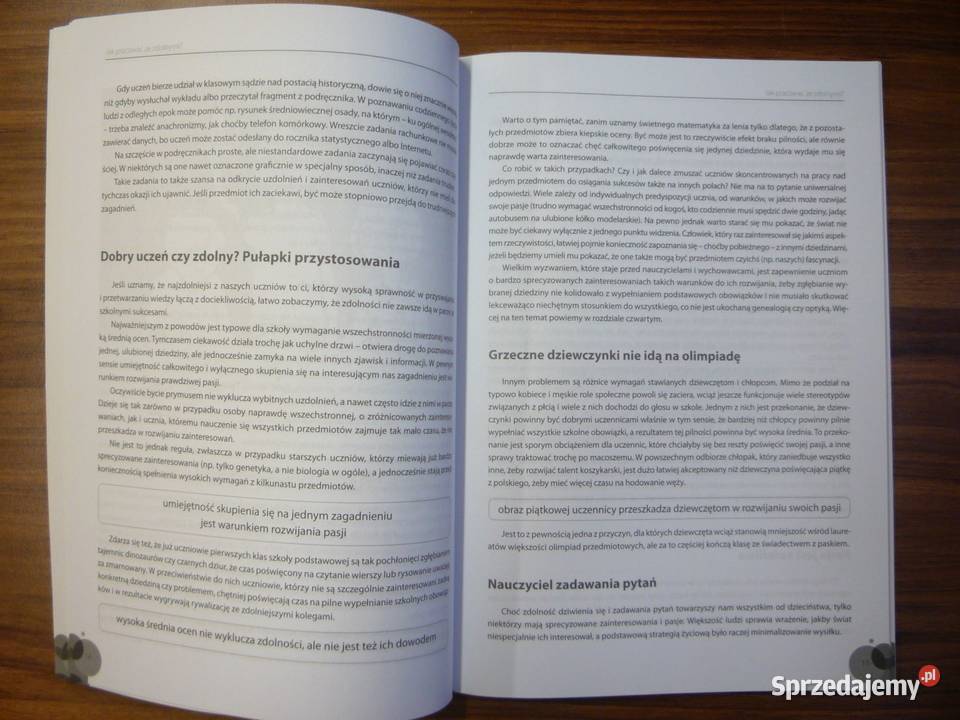pracować ze zdolnymi uczniami Poradnik Podręczniki Książki i Podręczniki Szczecin