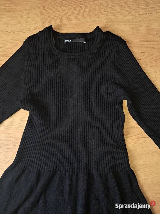 Sukienka Mała Czarna ONLY z długim rękawem XS34 Rawicz