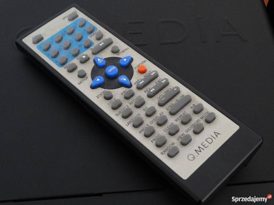 Wieża QMedia Radio DVD TV ekran 7 USB SDMMC Wieże i miniwieże Jasło