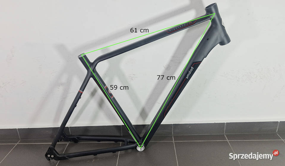Rama rowerowa do roweru męska aluminiowa alu pod