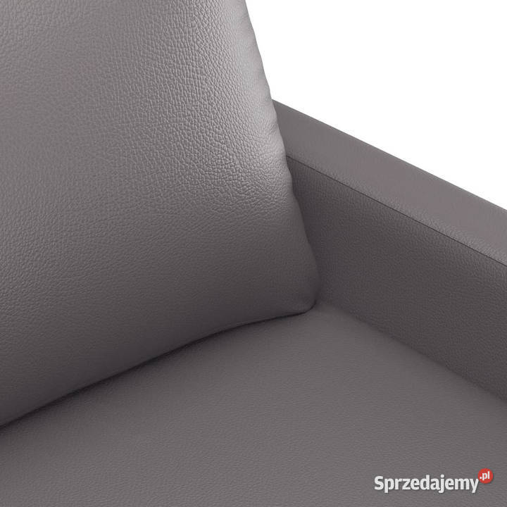 2osobowa sofa szary 120 sztuczna skóra WM359134 Warszawa