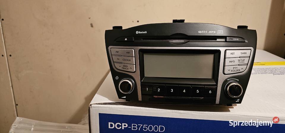 Oryginalne radio Hyundai IX 35 z 2010 r