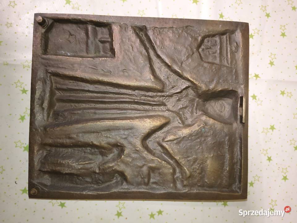 Płyta z brązu Engelberta l Pozostałe Chorzew sprzedam