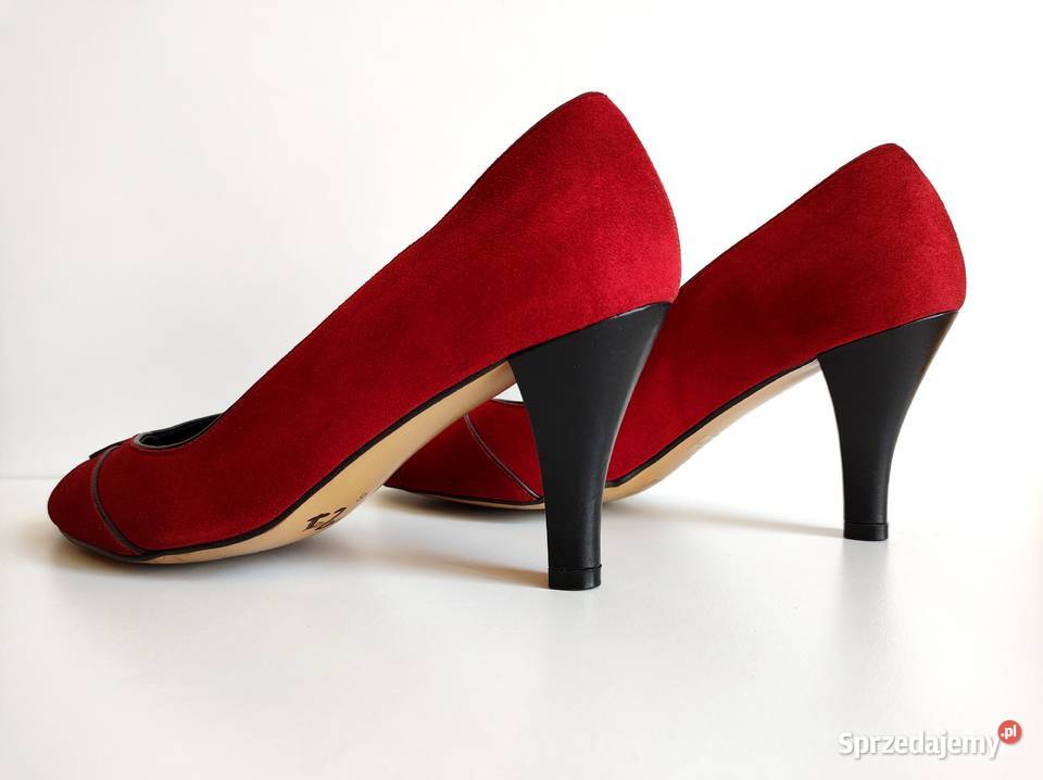 7266 VAN DAL ładne ciemnoczerwone skóra 395 opolskie