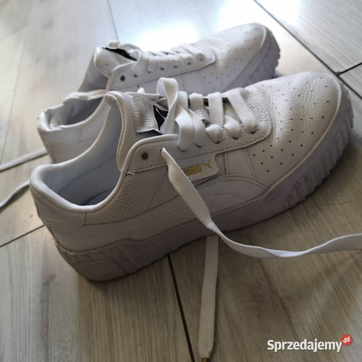 białe sneakersy skórzane puma mazowieckie Warszawa