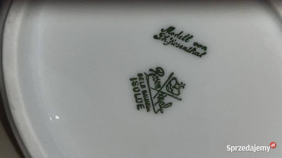 Dzbanek do czekolady Model Pfvon Rosenthal Porcelana i szkło Gdańsk