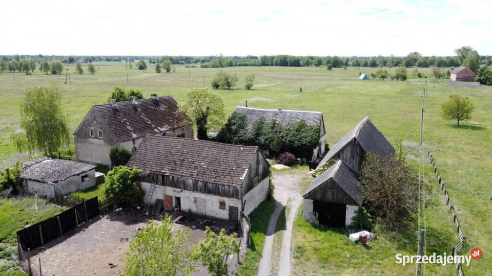 Duży przedwojenny dom jednorodzinny Pławin