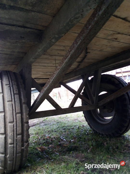 Przyczepa jednoosiowa Biała sprzedam