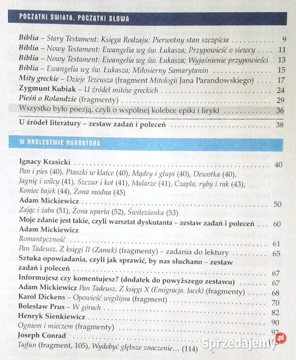 Świat w słowach i obrazach Język polski 1 Witold Rok wydania 2002 lubelskie Chełm