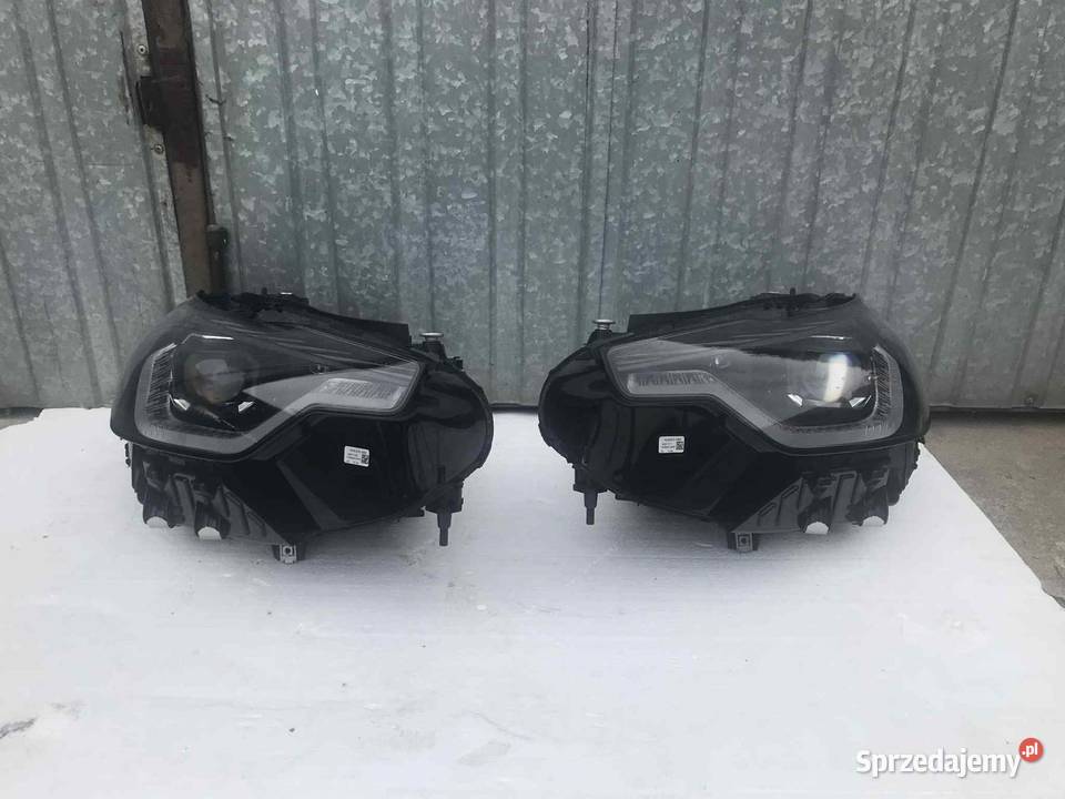Lampy przód P L BMW M2 G87 2 G42 Shadow Black Lampy przednie