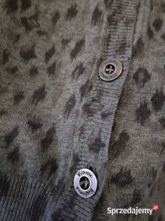 elegancki długi sweter zapinany kardigan Kielce