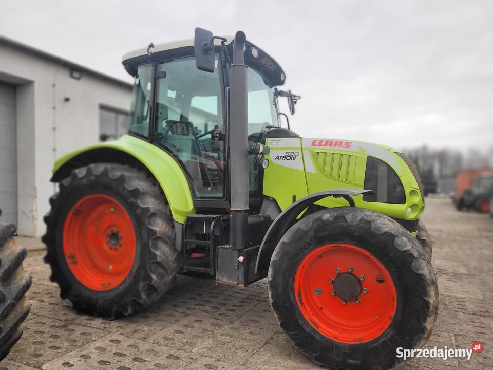 Ciągnik rolniczy Traktor Claas Arion 520 moc 115 Rolnictwo Zaklików