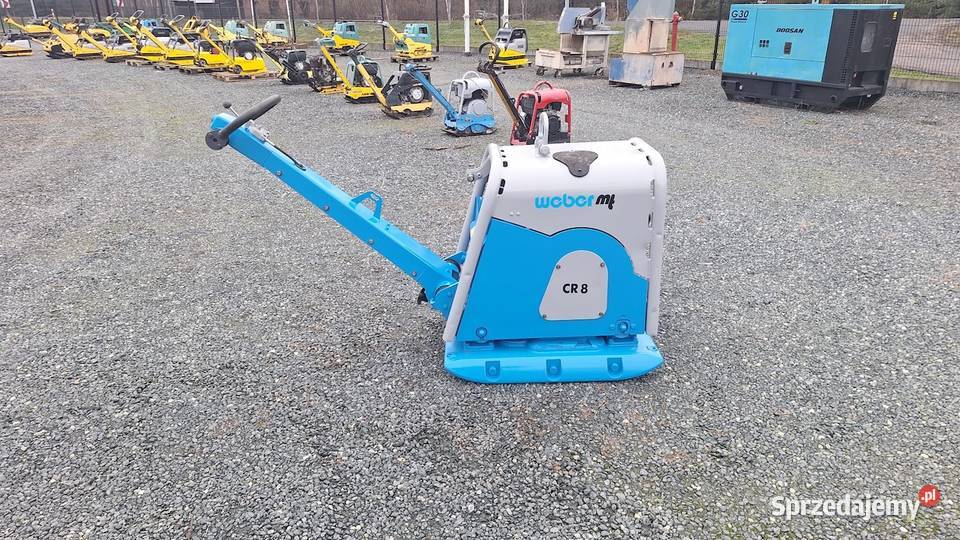 Zagęszczarka Płyta Ubijak WEBER CR 8 658 Wolf Trzebnica