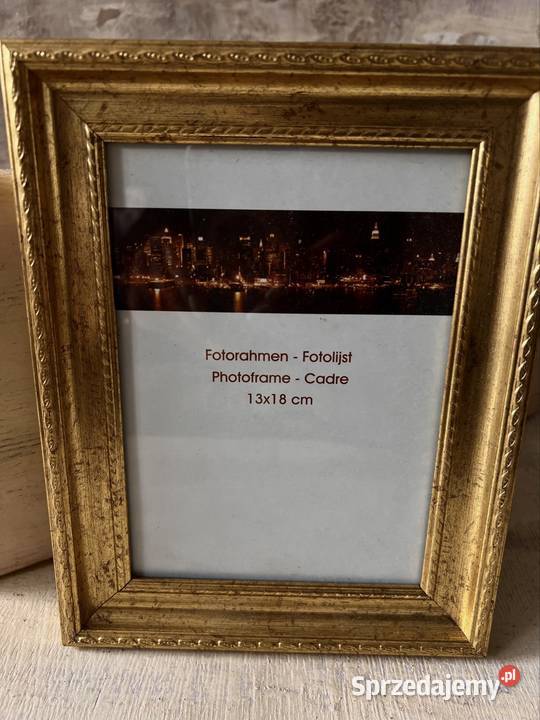 Złota ramka Vintage Bytom