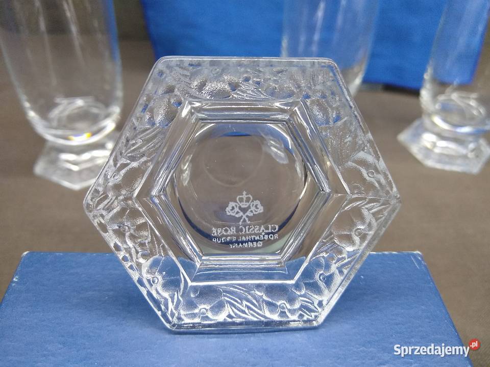 Szklanki longdrink Rosenthal Maria Kryształowa 6 wielkopolskie