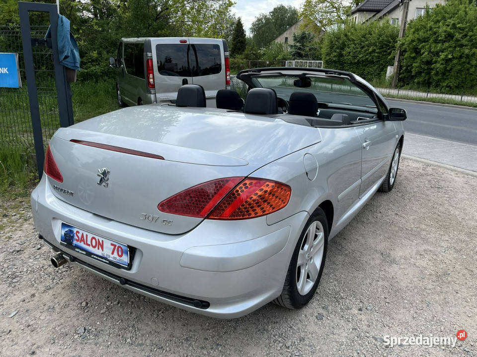 Peugeot 307 CC 20 Klima Alu El szyby KS Serw Bez 307 CC Częstochowa