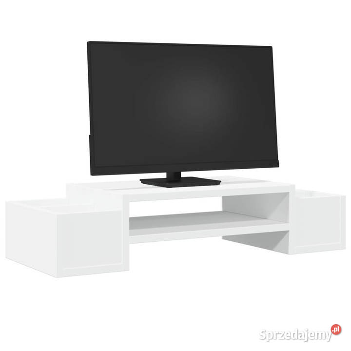 Podstawka pod monitor z przegródkami biała Warszawa