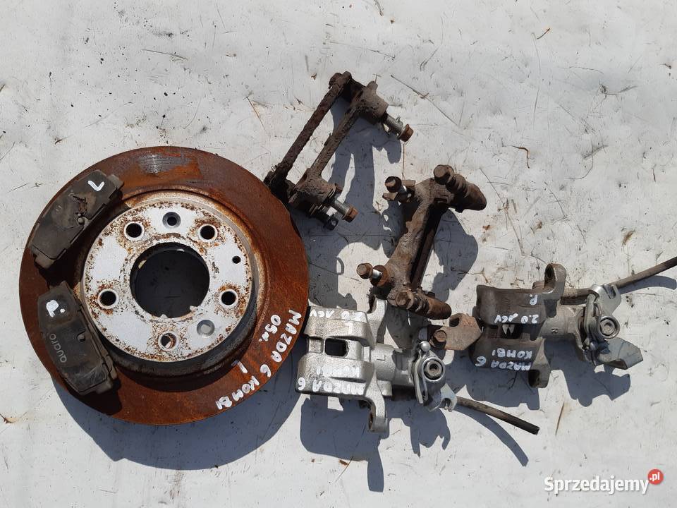 Mazda 6 05r Kombi Zaciski hamulcowe tarcze mazowieckie Mińsk Mazowiecki