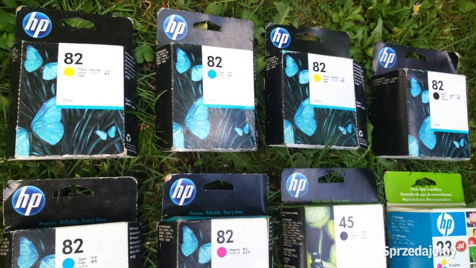 Tusze do HP z stychuoryginalnie zapakowane kujawsko-pomorskie