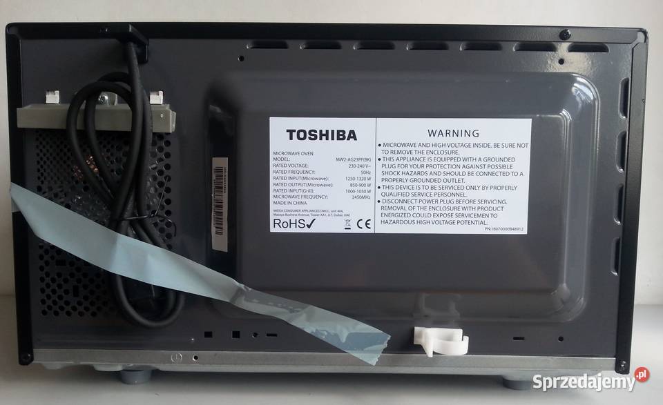 Kuchenka mikrofalowa Toshiba MW2 AG23PF Olesno