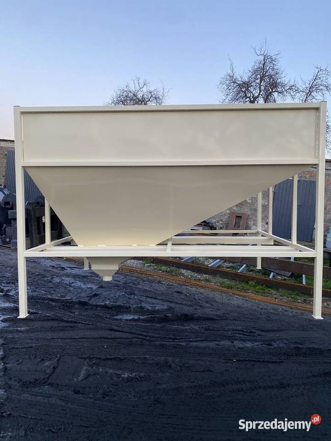 Zasobnik kosz zasypowy bufor 19 m3 Łanięta sprzedam