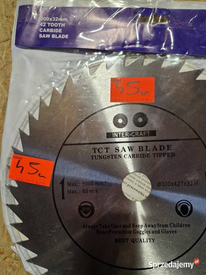 Piła tarczowa do pilarki 300x32mm bez widi Głogowa