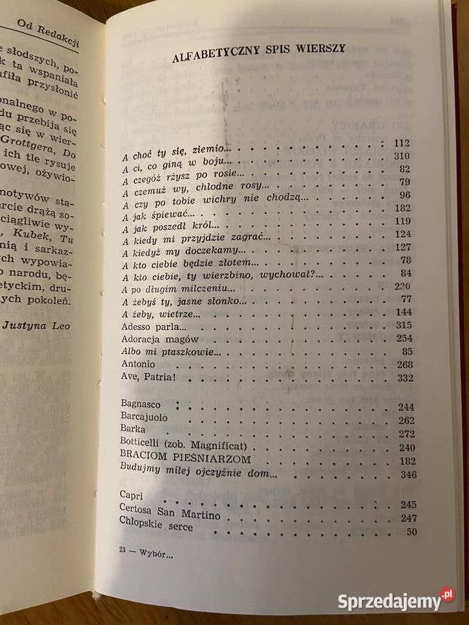 Maria Konopnicka Wybór poezji Proza i poezja śląskie