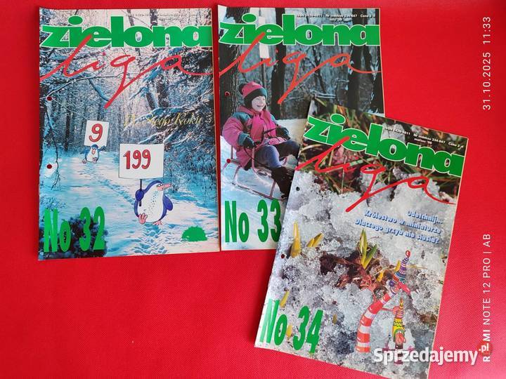 Zielona Liga 1999 3242 miesięcznik przyroda Katowice