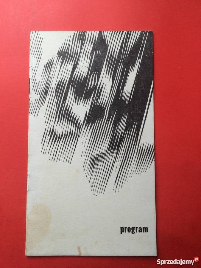 312 Programy Filharmonii Antykwariat